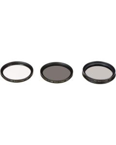 Vivitar 3-Piece Multi-Coated HD Filter Set (43mm UV/CPL/ND8)