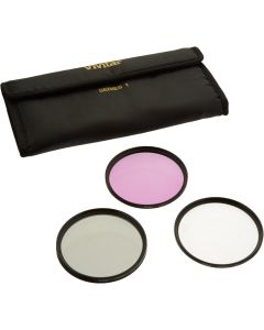 Vivitar 3-Piece 72mm Filter Kit