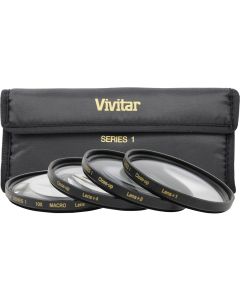 Vivitar Series 1 +1 +2 +4 +10 Close-Up Macro Filter Set w/Pouch (86mm)